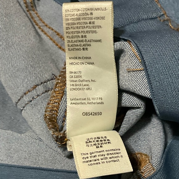 Free People We the Free Penny Pull On Stretch Flare Leg Denim Jeans  26 - Picture 11 of 13